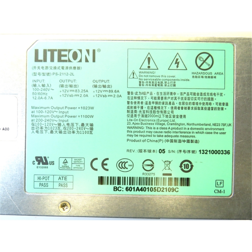 Dell 3MMJ3 1100W Server Power Supply