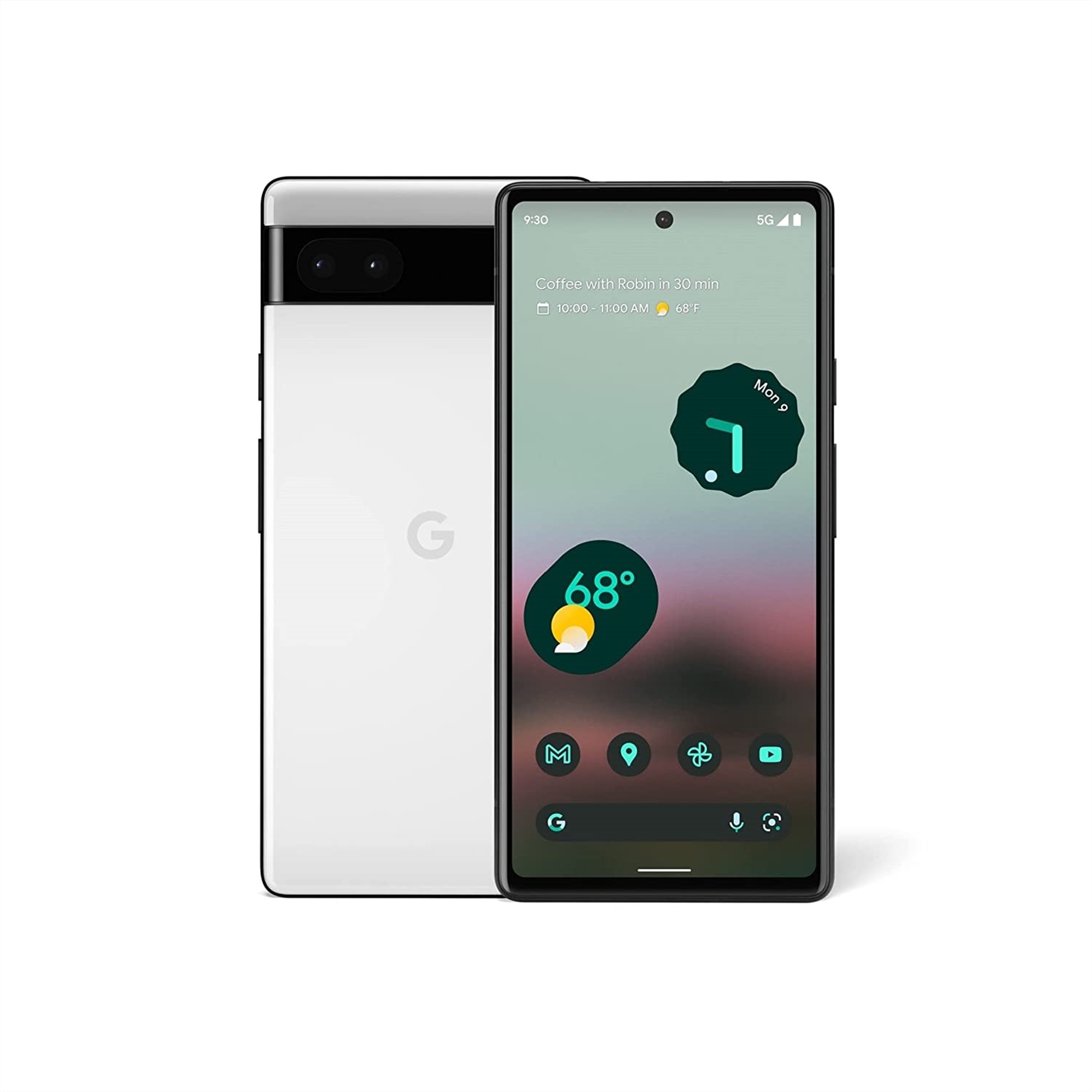 Google Pixel 6a 128GB 6.1″ Fully Unlocked, Chalk