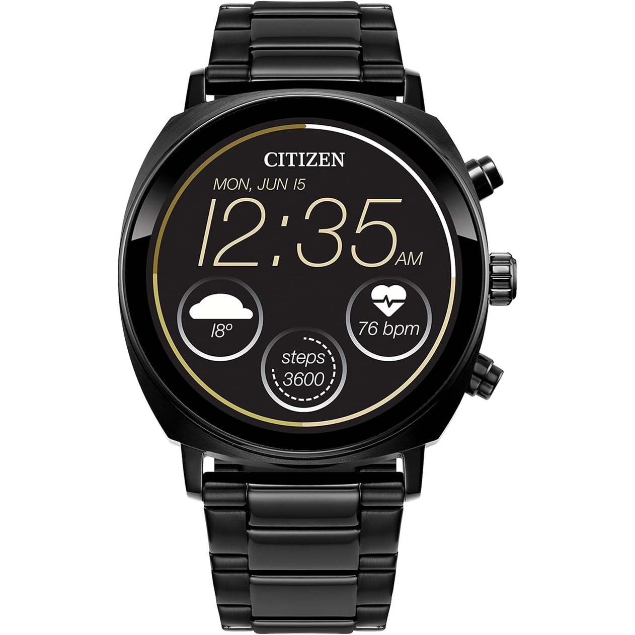 Citizen CZ Smart 41MM Sport Smartwatch iPhone Android Compatible - Openbox New